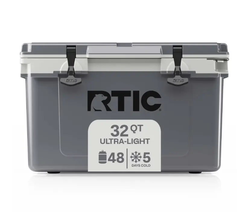 RTIC Ultra-Light 32 Qt Hard-Sided Ice Chest Cooler, Fits 48 Cans