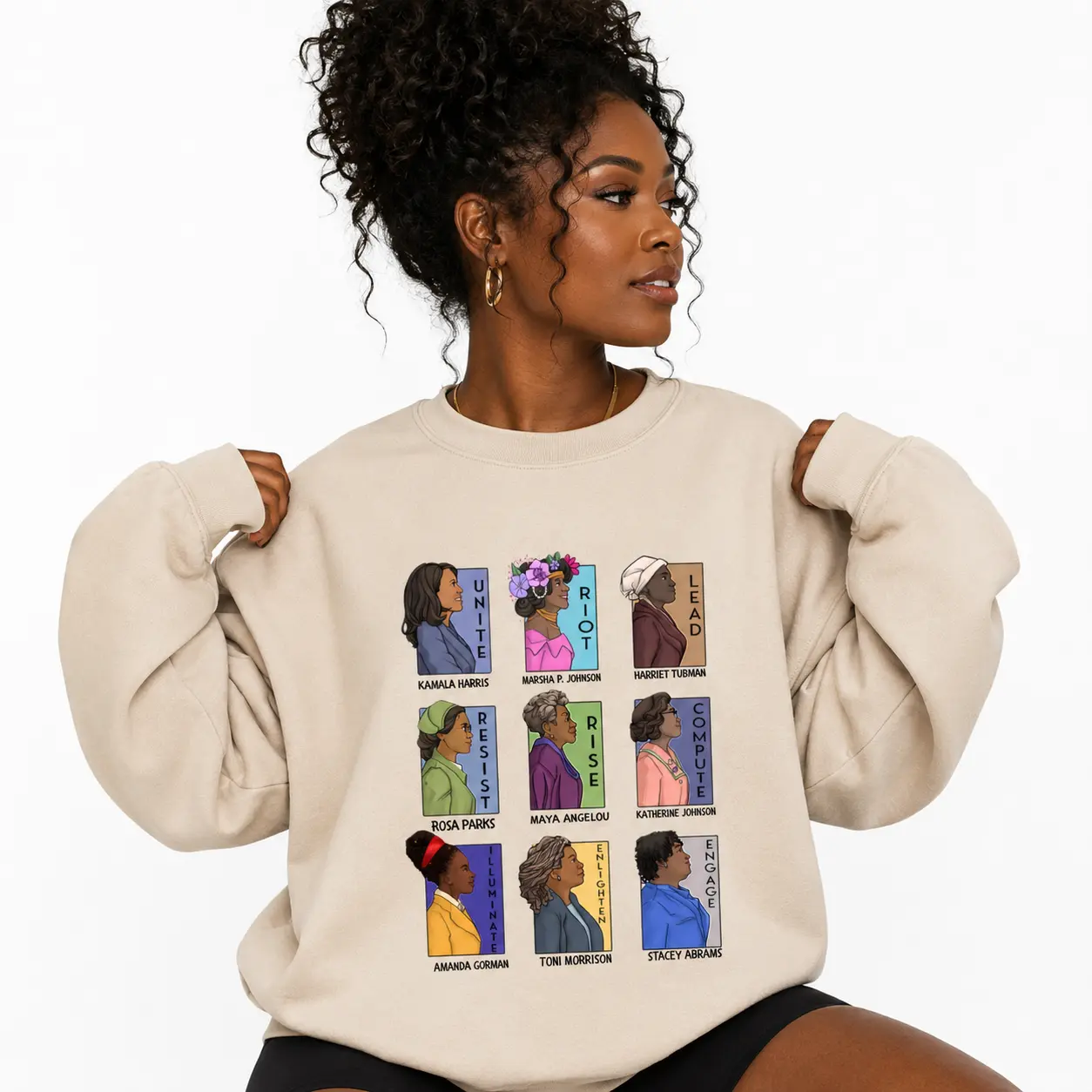 Black History Successful Women Sweatshirt, Black History, Kamala Harris Shirt, BLM Tee, African American Sweater, Equality Shirt