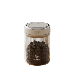 Coffee Bean Storage Jar, Airtight Coffee Canister, One-Way Exhaust Valve, Coffee Storage Container, Bean Storage & Curing Jar, Food Storage Containers