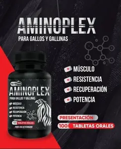 Aminoacid Booster for Roosters - Aminoplex 100 tab vitamina para Gallos