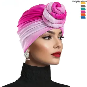 Women's Solid Color Cotton Linen Scarf - Pure Bali Yarn, Candy Color Daily Fashion Accessory for Head Wrap and Cap Use