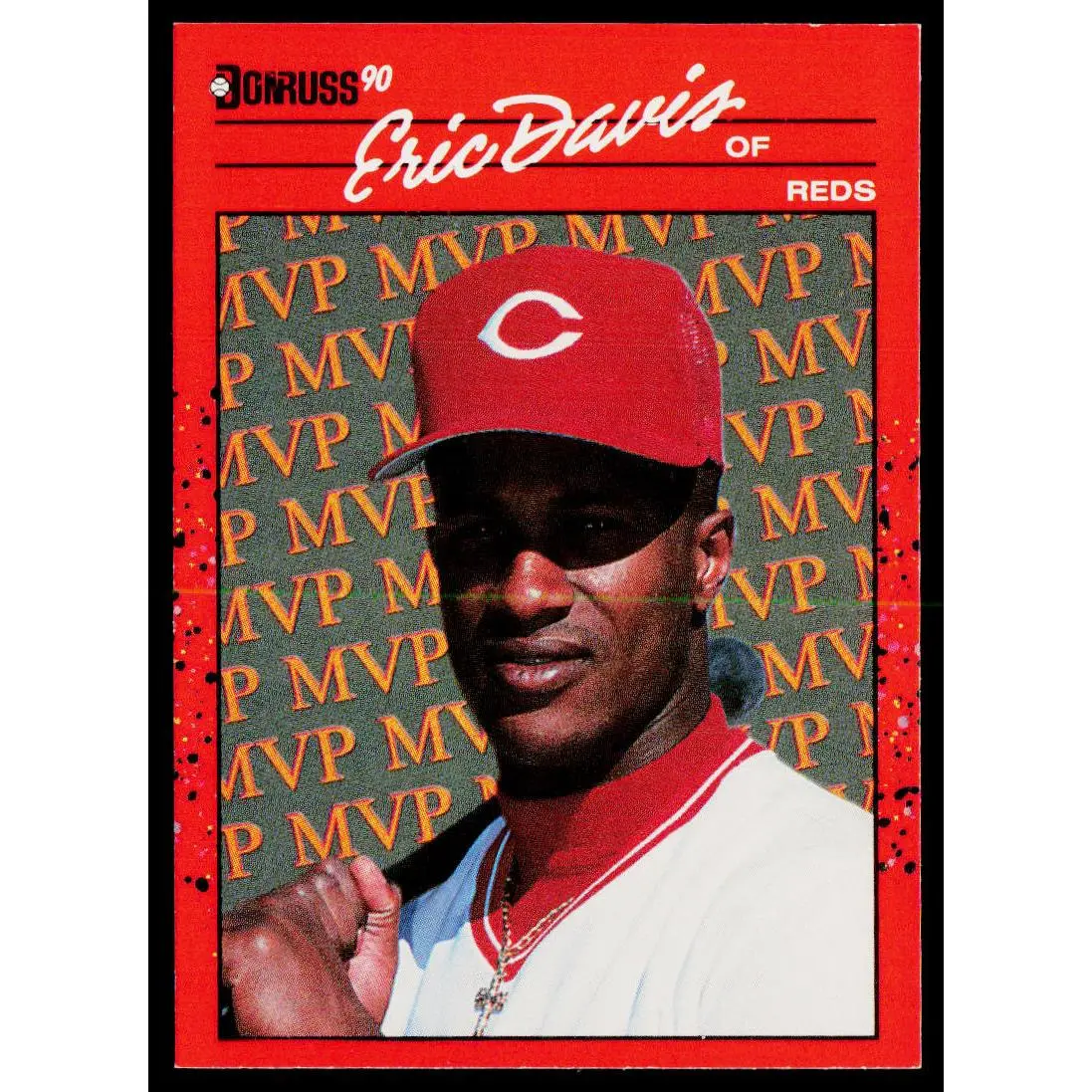 Eric Davis 1990 Donruss Bonus MVP's #BC-23 Cincinnati Reds