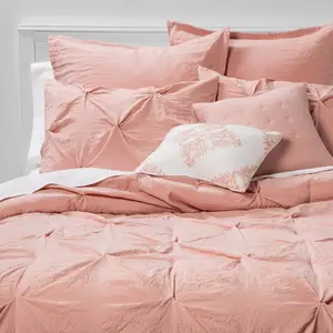 8pc Pinch Pleat Comforter Set - Threshold