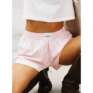 Sincar Boxer Shorts Pink / White Stripe