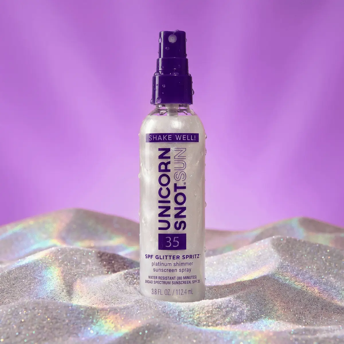Platinum Glitter Spritz SPF 35