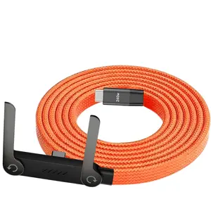 Pd360° Phone Stand Data Cable 240w Pd3.1 USB-C Fast Charging, Includes Phone Stand, Compatible with Xiaomi Huawei Samsung Phones, Type C Charging