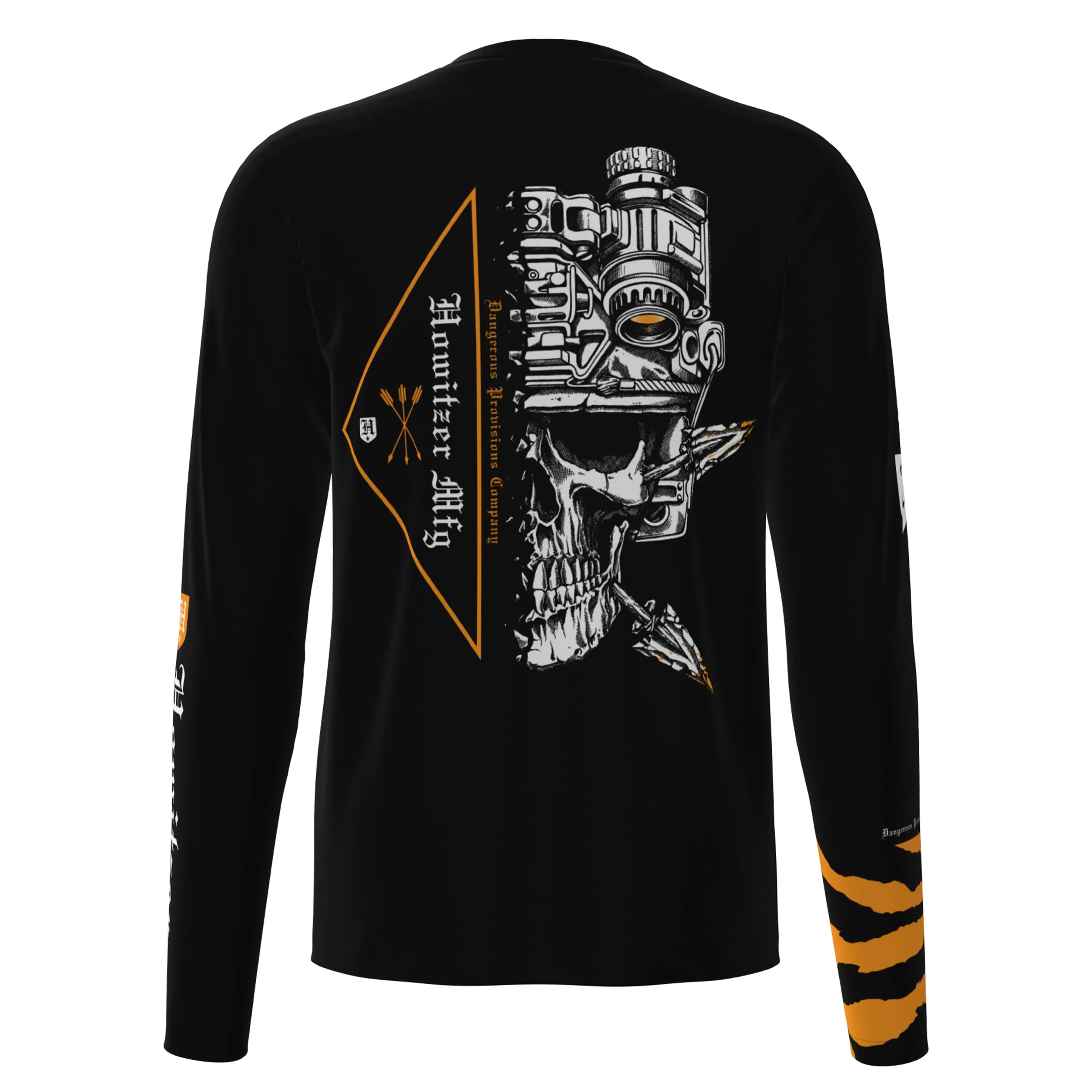 Howitzer Clothing Men's Long Sleeve Performance Jersey - Wrinkle-Free, Breathable, Quick-Dry, UV-Protective, Ideal for Sports & Outdoor Activities, H3//Dri*Lite Fabric, Hiking / Light Outdoor, Soft Mesh Sports T-Shirt
