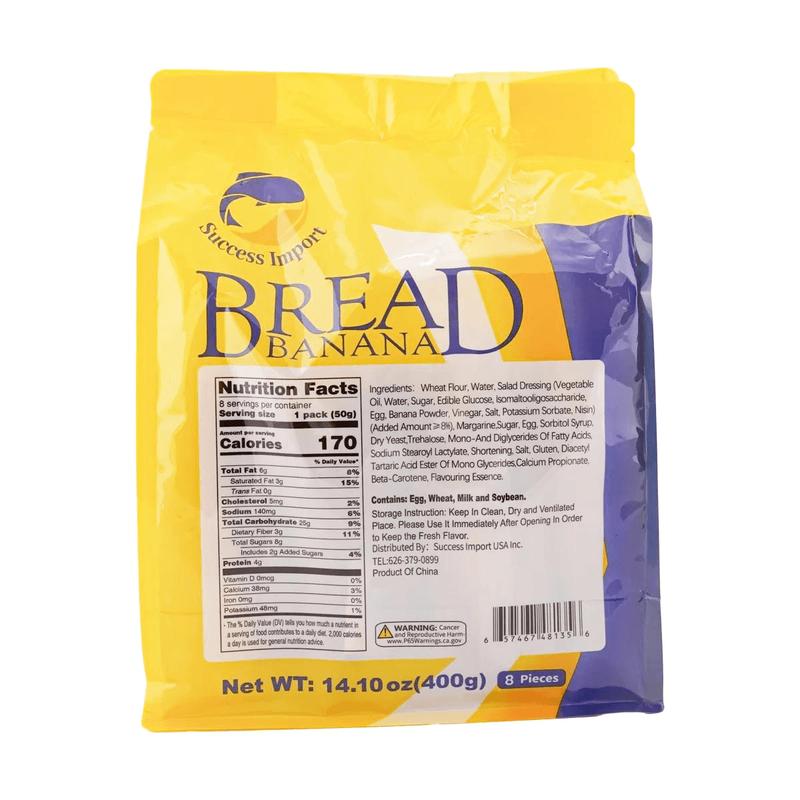 Success Import Banana Bread 12.69oz - Snack Ideal for Desserts and Snacks