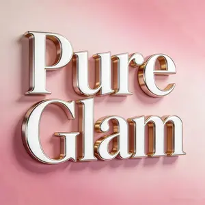 Pure Glam shop logo