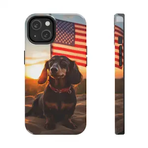 American Dachshund Tough Phone Cases Accessories Durable Protection Cellphone Smartphone Casing Cover Handheld