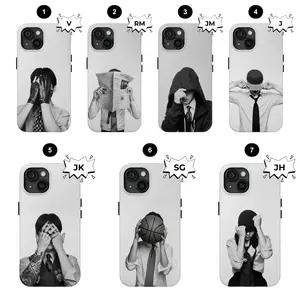 Kpop Idol Music Fan Concert Merch Trendy Pop Star Fashion Vibe Aesthetic Premium Drop Protection Heavy Duty Armor Shield Case For Apple iPhone 17 Pro Max 16 15 14 13 12 11 Plus.