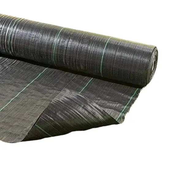 Driveway Fabric, Heavy Duty 4x300ft Woven Landscape Fabric, Garden Weed Barrier Fabric, Weed Control Fabric, Geotextile Fabric for Landscaping, Ground Cover, Weed Block Gardening Mat, Black