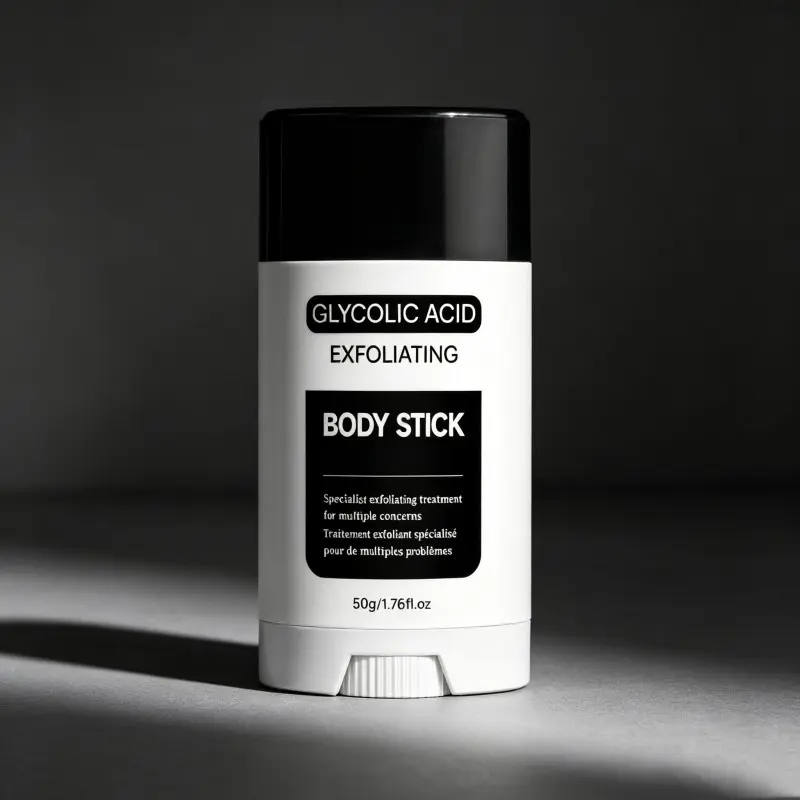 Glycolic Acid Exfoliating Body Stick, Mild Exfoliating, Gentle Exfoliating Formula, Gentle Skin Renewal, Effective Dead Cell Removal, Moisturizing & Nourishing, Exfoliates, Smooths and Brightens, Perfect for Daily Use, Body Care