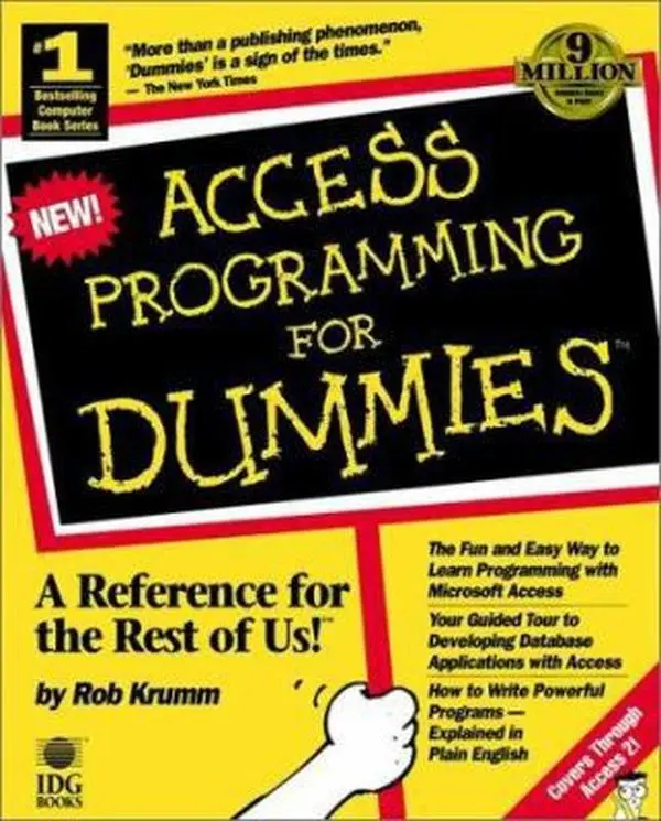 USED Book - Access Programming For Dummies? by Rob Krumm (Paperback) - english