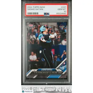 Shohei Ohtani 2024 Topps Now #437 PSA 10