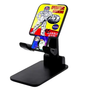 OPERATION MOON NASA Space Card Phone Stand | 1969 Trading Cards Art | Holds Any Phone