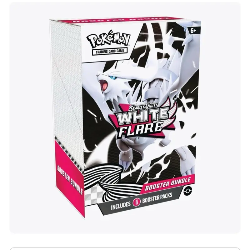 Pokemon White Flare Booster Bundle - SV Pokemon White Flare Booster Bundle - SV