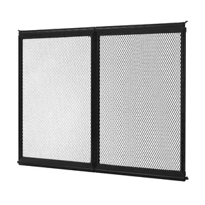 VEVOR RV Screen Door Protector, 26.5 x 20 inch Door Grille, Easy to Install and Disassemble, Reinforced Breathable Protective Mesh, Aluminum Alloy Camper RV Entry Protector for Pet Protection, BlackSummervibes