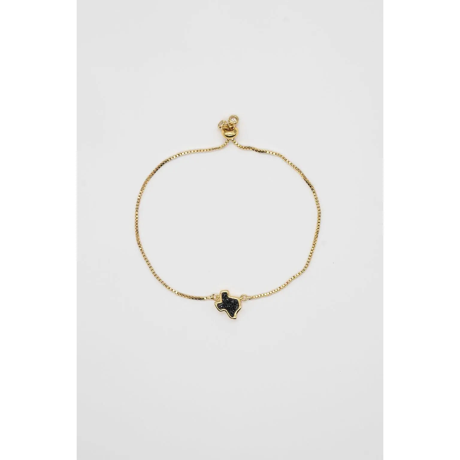Texas Druzy Bracelet in Black