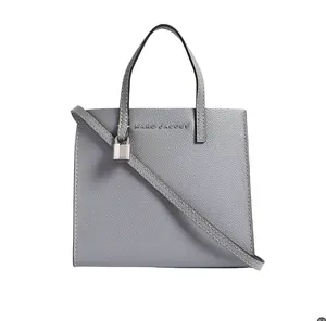 Marc Jacobs Mini Grind Bag Gray | Structured Everyday Tote