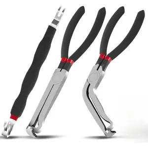 [Best Choice] 3-piece set Electrical Disconnect Tools, Multipurpose Electrical Disconnect Pliers, Multipurpose Electrical Connector tool, Automotive Electrical Plug Connector Disconnect Repair Tools for Car