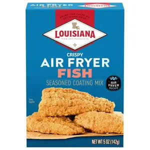 Louisiana Fish Fry Products Air Fry Fish Coating Mix, 5 oz.