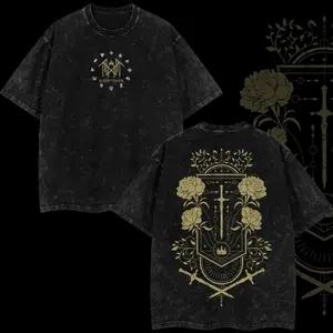 Sleep Token Damocles Graphic T-Shirt Heavy Metal Rock Band Art Cotton Unisex Music Streetwear Gothic Grunge Tee for Fans