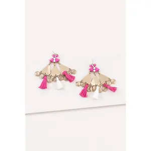 Lovoda Leinani Tassel Earrings