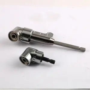 105 Degree Right Angle Drill, Right Angle Driver, Angle Extension Power Screwdriver Drill Attachment, 1/4inch Hex Bit Drill Bit