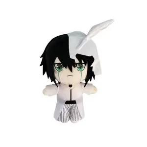 20cm Bleach Plush Grimmjow Abarai Renji Aizen Sousuke  Ichimaru Gin Ulquiorra Cifer Stuffed Kawaii Doll Birthday Gift