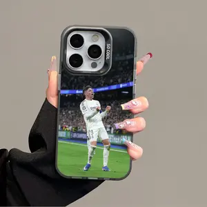IPhone 17 Promax Valverde Phone Case Anti Drop Protective Case Suitable For iphone 16 15 14 13 SAMSUNG S26 S25 24 23 22 ULTRA Acrylic Football Phone Case