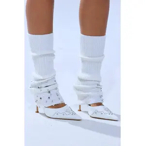 COZY VIBES BLING LEGWARMERS