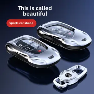 Cadillac Key Cover CT6/CT5/CT4 Cadillac XTS Car XT6/XT5 Buckle XT4 High-End Applicable Shell