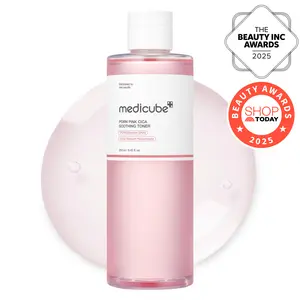 [medicube] PDRN Pink Cica Soothing Toner I Pink Glow Toner I Salmon DNA, Salmon PDRN, Hydrating, Moisturizing, Uneven Tone, Korean Skincare