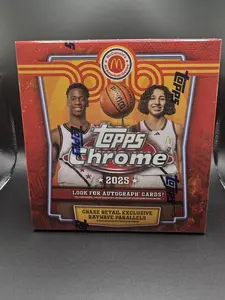 2025-26 Topps Chrome McDonalds All American Basketball Mega (1) | Factory Sealed | All Cards Ship | Rip & Ship or Ship