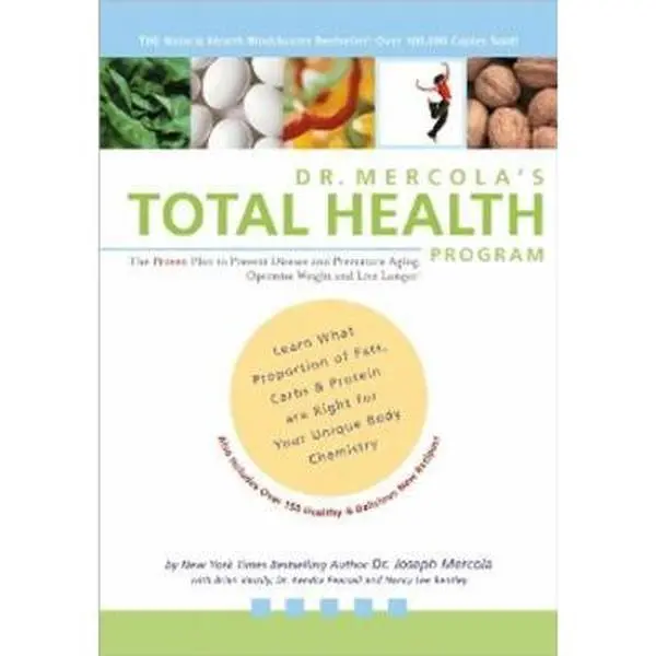 USED Book - Dr. Mercola's Total Health Program: The Proven Plan to Prevent Disease and Premature Aging, Optimize Weight and Live Longer! by Joseph Mercola (Paperback) - english