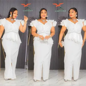 Unique Turkey Party Dress Comfort Elegant Formal Womenswear Elegance Workwear Basic Long Sleeve White Vneck Shortsleeve Casual Maxi