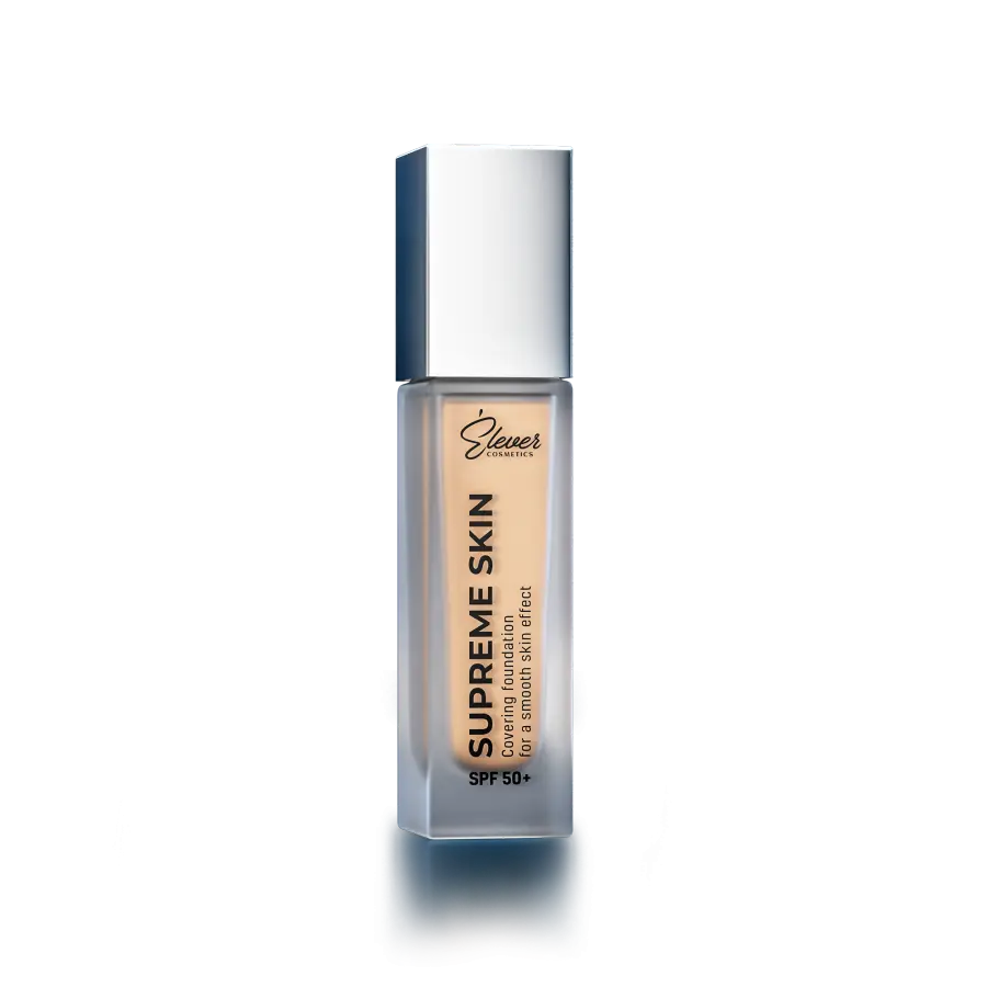 Supreme Skin Flawless Foundation SPF 50+ - Hydrating, Lightweight, Full Coverage Makeup for All Skin Types