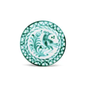 MINI plate with hand painted designs