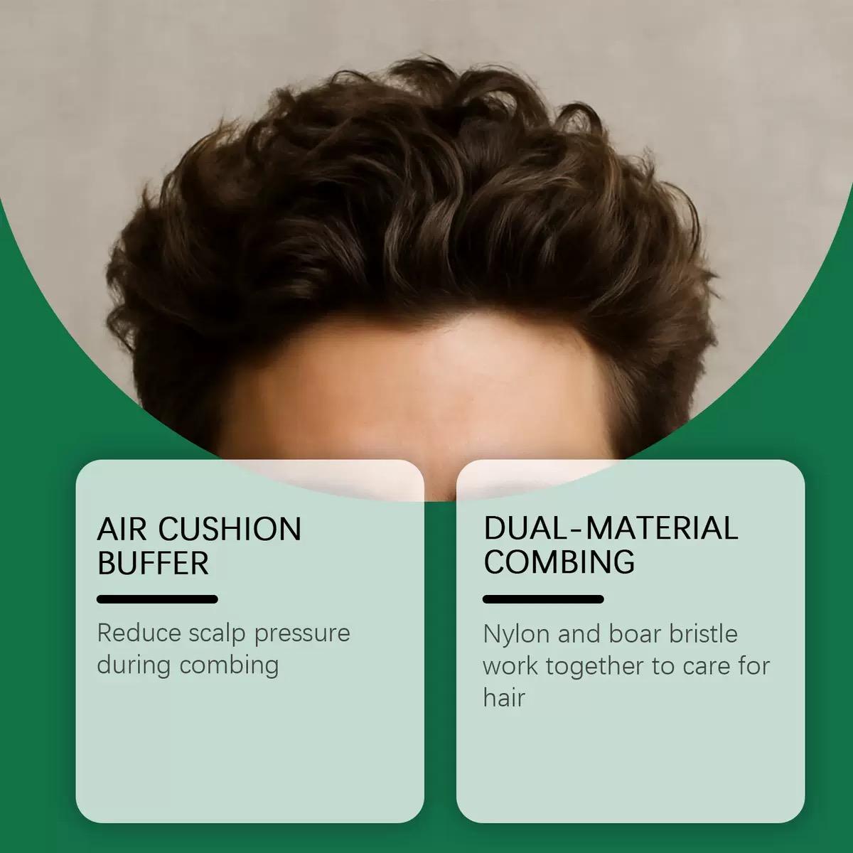 Mother's Day Gift Miracle Hair Brush | Smoother Stronger Shinier Hair for All Hair Types