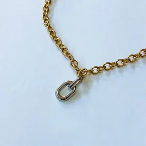 Two Tone Chain Necklace
