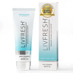 LIVFRESH Peppermint Gel Toothpaste LIVFRESH Peppermint Gel Toothpaste