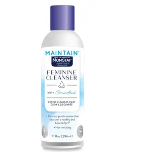 Monistat Boric Acid Feminine Cleanser, Fragrance Free Feminine Wash, 10 Fl Oz, 1 Pack