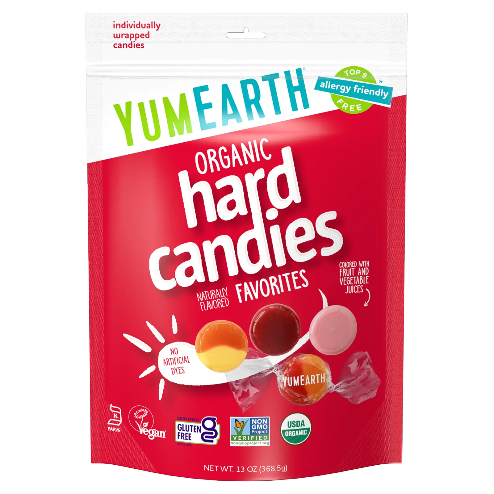 YumEarth Organic Hard Candies, Favorites, 13 oz (368.5 g) YumEarth Organic Hard Candies, Favorites, 13 oz (368.5 g)