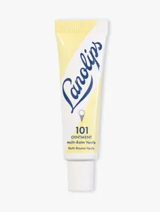 101 Ointment Multi-Balm Vanilla Hydrating Healing Ointment & Skin Protectant for Dry, Chapped Lips & Skin Multi Purpose Barrier Repair Balm 10g