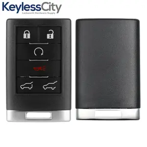 2007-2014 GM Cadillac / 6-Button Keyless Entry Remote / OUC6000066 (AFTERMARKET)