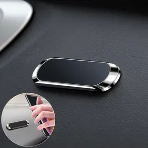Magnetic Car Phone Holder, Self-adhesive Non-slip Car Phone Holder, Universal Car Mobile Phone Holder for Dashboard, Car Accessories, Cell Phone Car Mount, Universal Smartphone Holder
