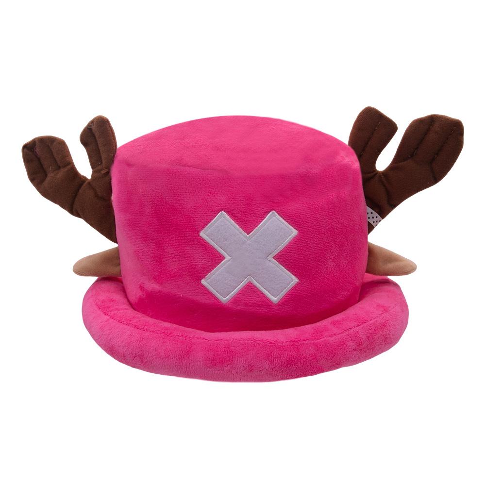 Tony Chopper Cosplay Hat Cap Anime Role Play Men Women Fantasia Headwear Headgear Halloween Party Costume Accessories Prop Hats