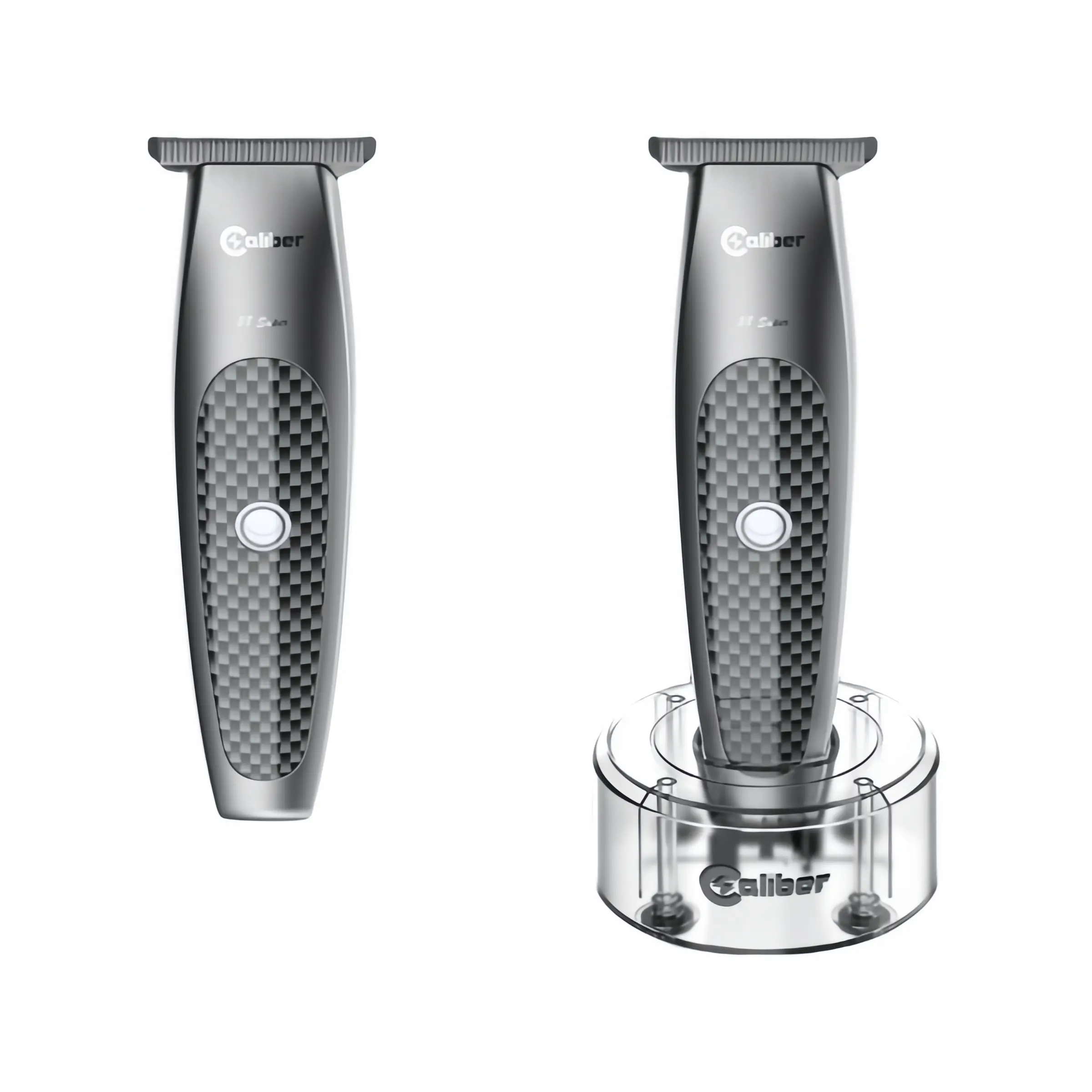 Caliber cordless .38 Super Trimmer with DLC blades Adjustable Carbon hair clipper professional hair Comfort Lightweight Steel
