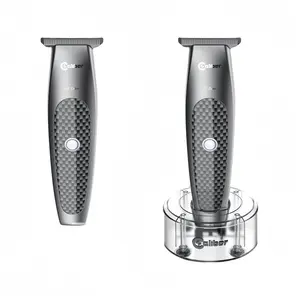 Caliber cordless .38 Super Trimmer with DLC blades Adjustable Carbon hair clipper professional hair Comfort Lightweight Steel